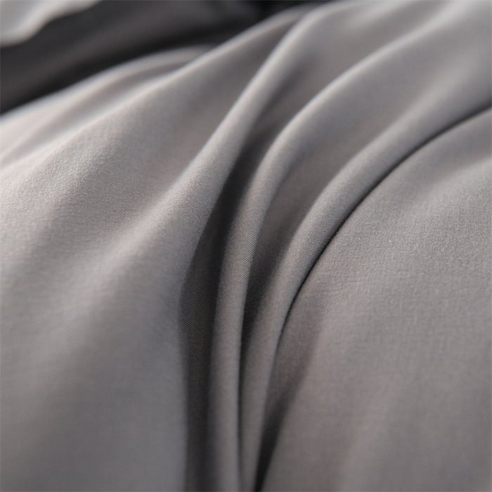 91家纺网 家纺一手货源 找家纺 罗菲尼酒店用品 2025新款高仿棉150克磨毛加厚酒店专用纯白四件套 银灰色