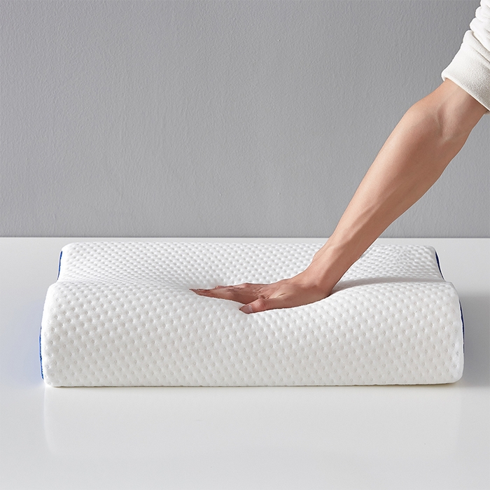 91家纺网 家纺一手货源 找家纺 （总）缦吉 2026新款A类针织棉慢回弹波浪枕