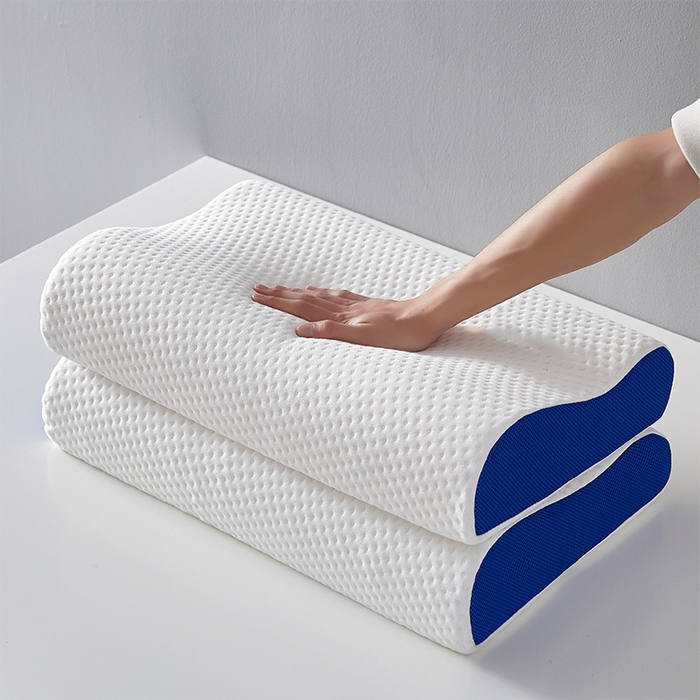 91家纺网 家纺一手货源 找家纺 （总）缦吉 2026新款A类针织棉慢回弹波浪枕