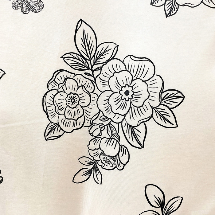 91家纺网 家纺一手货源 找家纺 （总）曲之慕 2026春夏新款全棉纯棉小清新印花系列四件套床单床笠