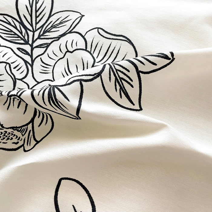 91家纺网 家纺一手货源 找家纺 （总）曲之慕 2026春夏新款全棉纯棉小清新印花系列四件套床单床笠