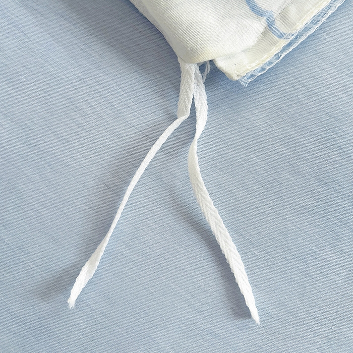 91家纺网 家纺一手货源 找家纺 曲之慕 2026春夏新款全棉纯棉小清新印花系列四件套床单床笠 花篮小兔