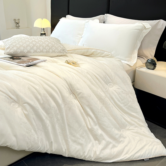 91家纺网 家纺一手货源 找家纺 （总）VIP被业 2025新款60S全棉大提花大豆冬被被子被芯