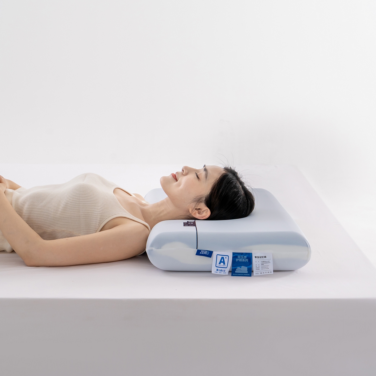 91家纺网 家纺一手货源 找家纺 蝶飞舞 2025新【源头工厂】酒店同款三代pro3.0深睡记忆枕枕头枕芯 70*42*12