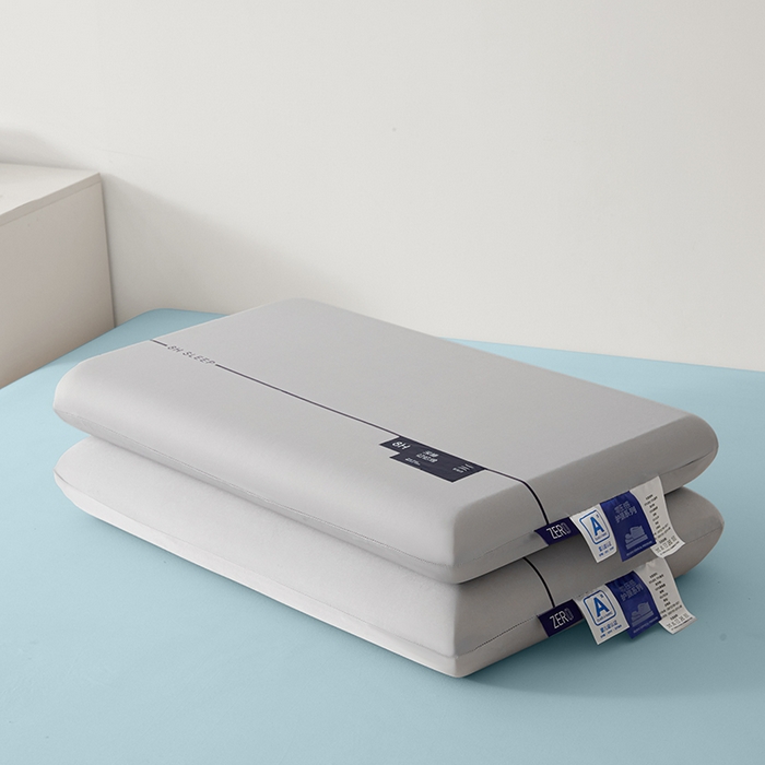 91家纺网 家纺一手货源 找家纺 蝶飞舞 2025新款8H款酒店同款民宿深睡零压力慢回弹云朵记忆枕枕头直播热款  枕芯可定制Lo 灰色