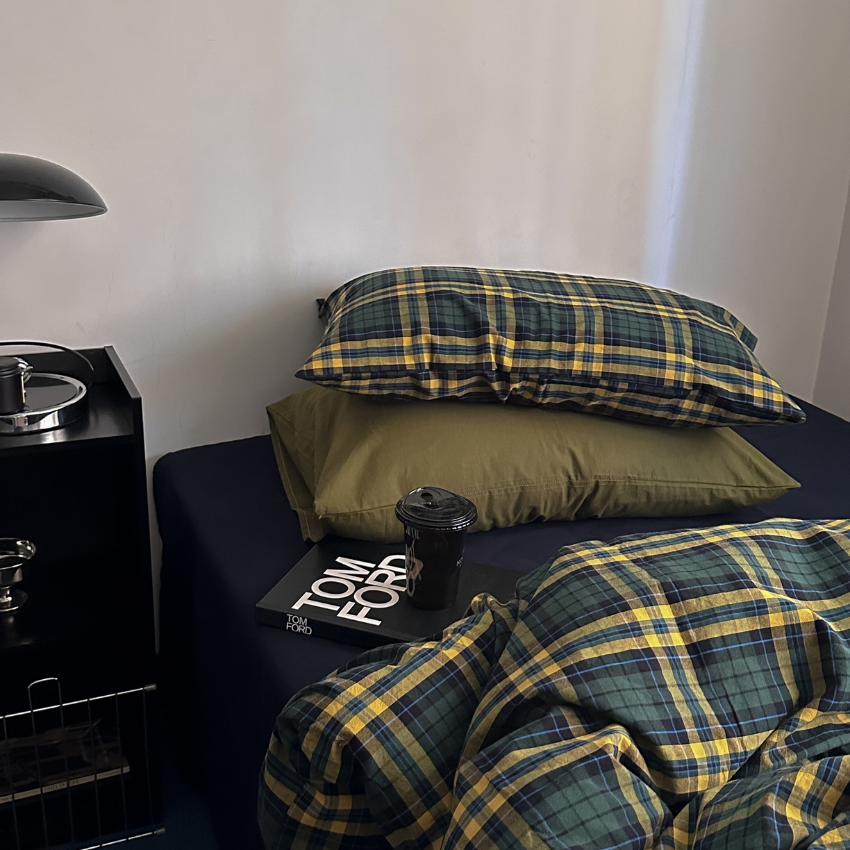 91家纺网 家纺一手货源 找家纺 （总）柚可家居 2026新款色织水洗棉全棉四件套-查尔斯诗集 （券后标准不低于258元，加大不低于278元）会员-5元