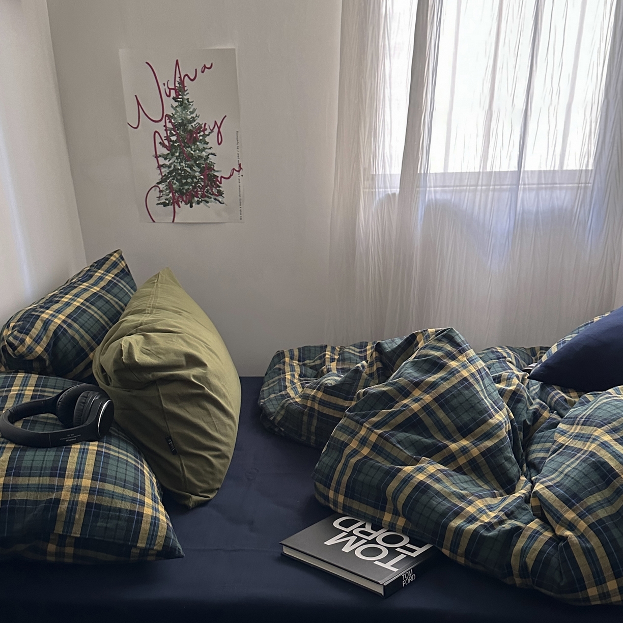 91家纺网 家纺一手货源 找家纺 （总）柚可家居 2026新款色织水洗棉全棉四件套-查尔斯诗集 （券后标准不低于258元，加大不低于278元）会员-5元