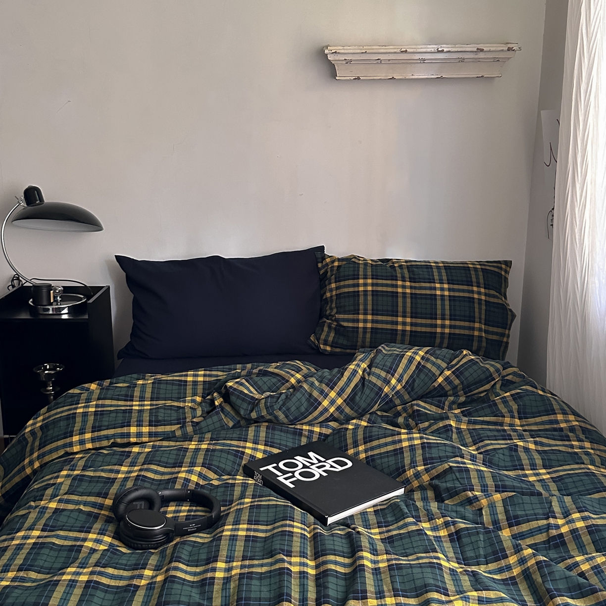 91家纺网 家纺一手货源 找家纺 （总）柚可家居 2026新款色织水洗棉全棉四件套-查尔斯诗集 （券后标准不低于258元，加大不低于278元）会员-5元