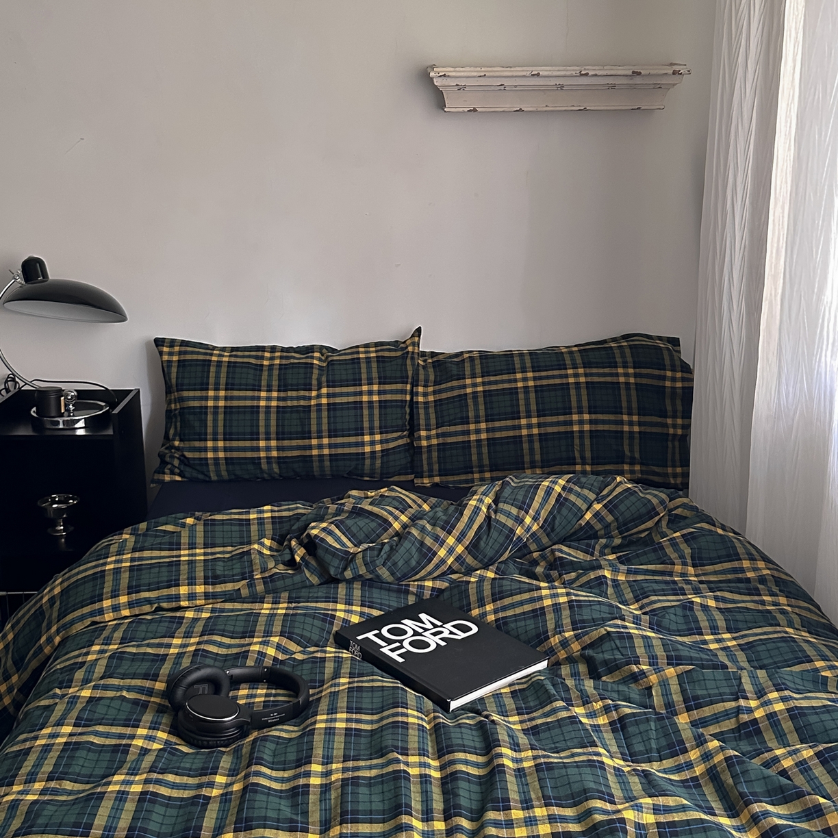 91家纺网 家纺一手货源 找家纺 （总）柚可家居 2026新款色织水洗棉全棉四件套-查尔斯诗集 （券后标准不低于258元，加大不低于278元）会员-5元