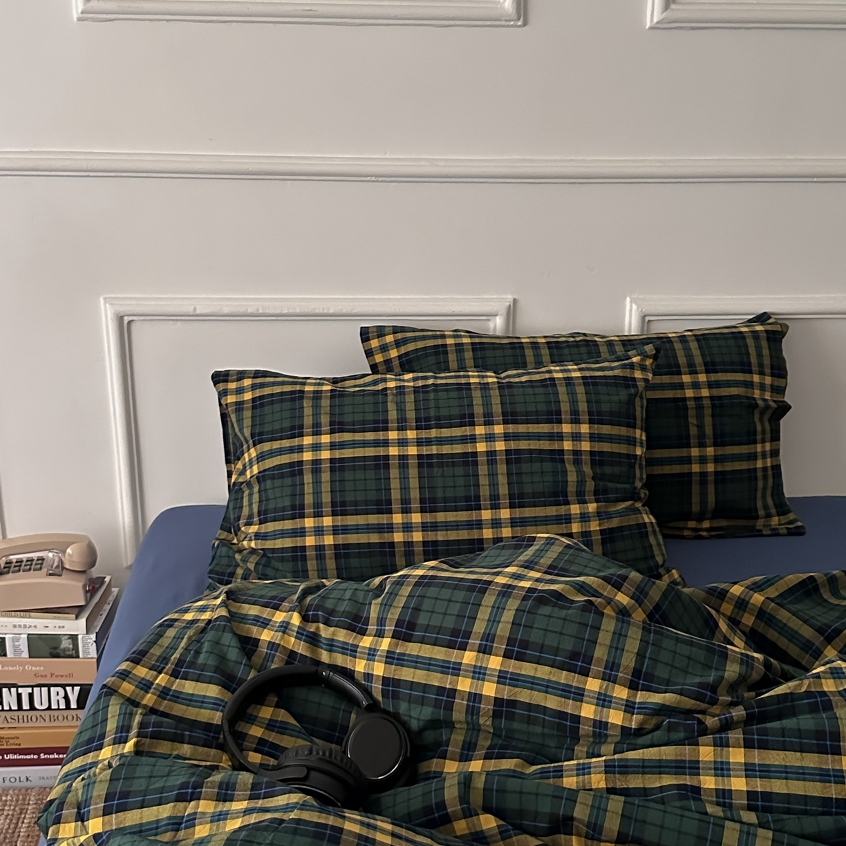 91家纺网 家纺一手货源 找家纺 （总）柚可家居 2026新款色织水洗棉全棉四件套-鹿岛屋（券后标准不低于258元，加大不低于278元）会员-5元