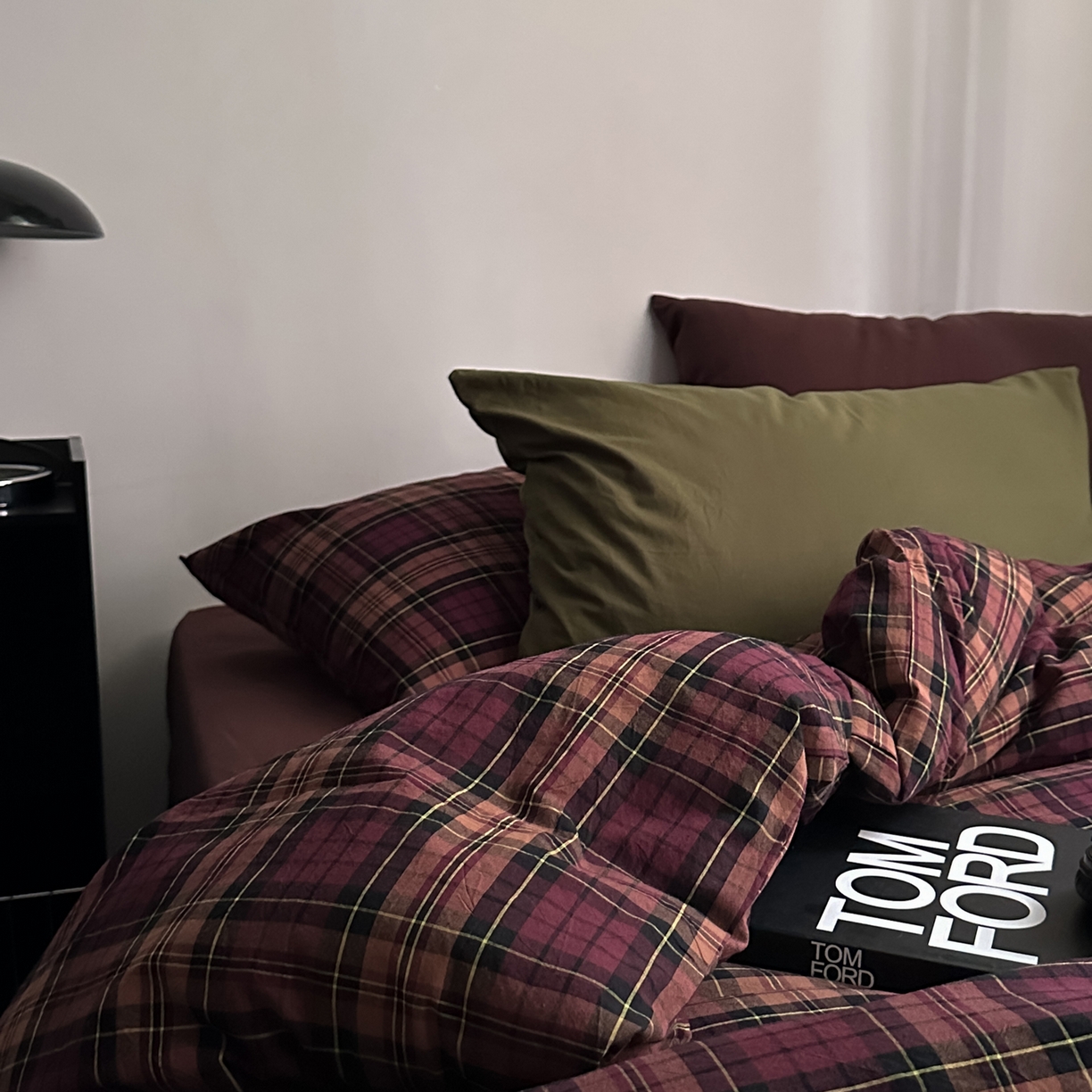 91家纺网 家纺一手货源 找家纺 （总）柚可家居 2026新款色织水洗棉全棉四件套-落日西雅图（券后标准不低于258元，加大不低于278元）会员-5元