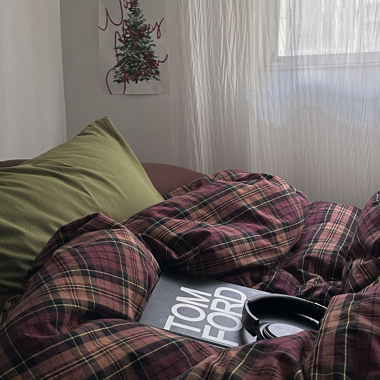 91家纺网 家纺一手货源 找家纺 （总）柚可家居 2026新款色织水洗棉全棉四件套-落日西雅图（券后标准不低于258元，加大不低于278元）会员-5元