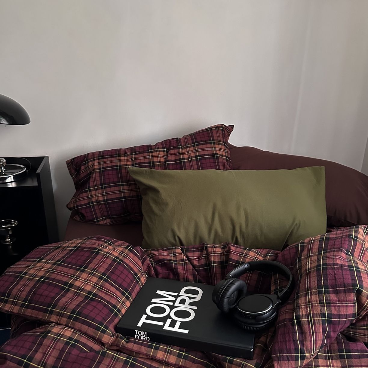 91家纺网 家纺一手货源 找家纺 柚可家居 2026新款色织水洗棉全棉四件套-落日西雅图（券后标准不低于258元，加大不低于278元）会员-5元 落日西雅图（枕套格子+ 橄榄绿）