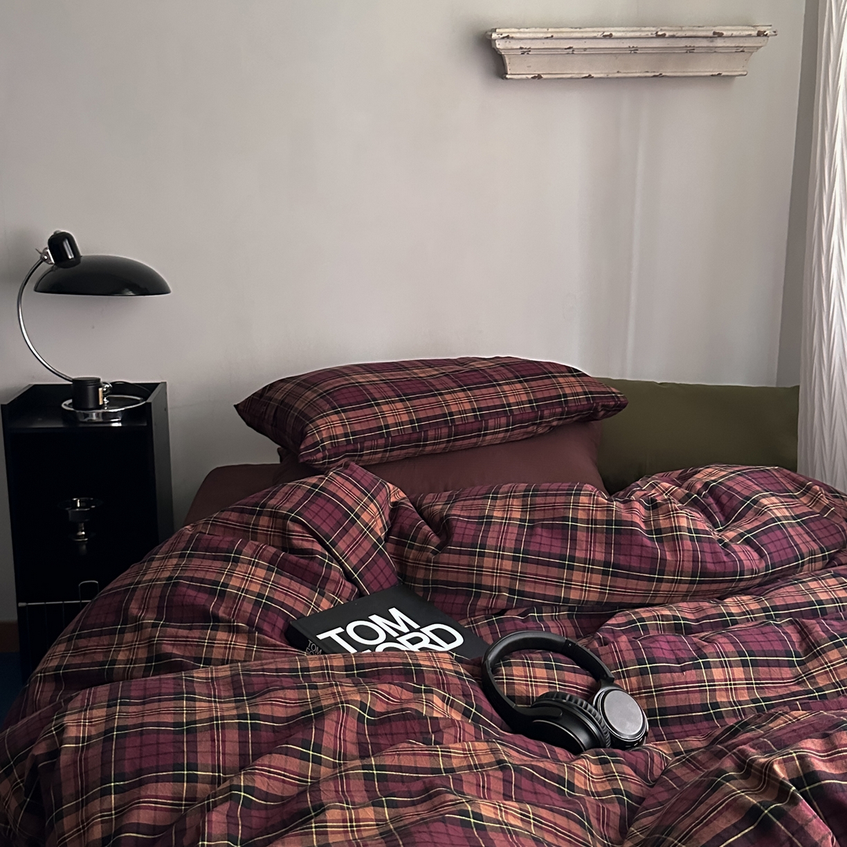 91家纺网 家纺一手货源 找家纺 （总）柚可家居 2026新款色织水洗棉全棉四件套-落日西雅图（券后标准不低于258元，加大不低于278元）会员-5元