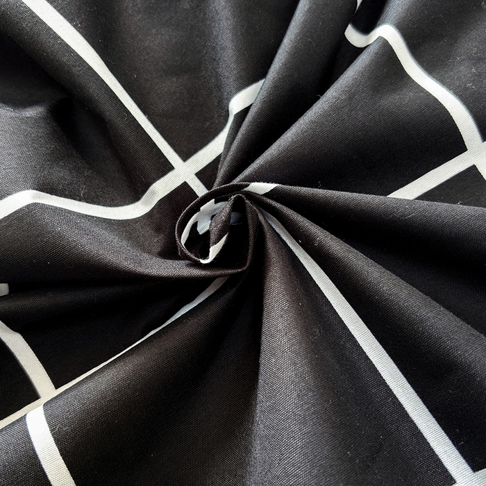 91家纺网 家纺一手货源 找家纺 茗婷家纺 2025新款防水隔尿被套可水洗机洗瘫痪老人宠物专用被套三四件套 黑白格