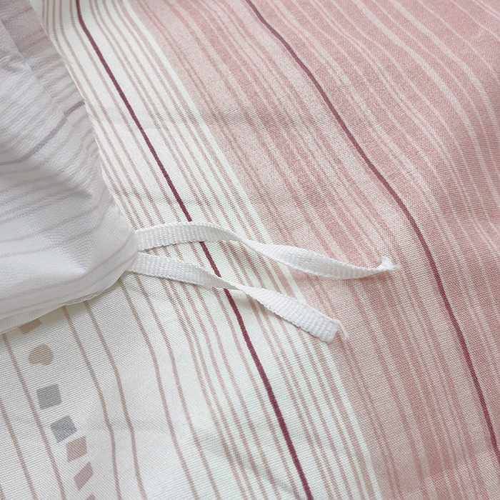 91家纺网 家纺一手货源 找家纺 茗婷家纺 2025新款防水隔尿被套可水洗机洗瘫痪老人宠物专用被套三四件套 条纹