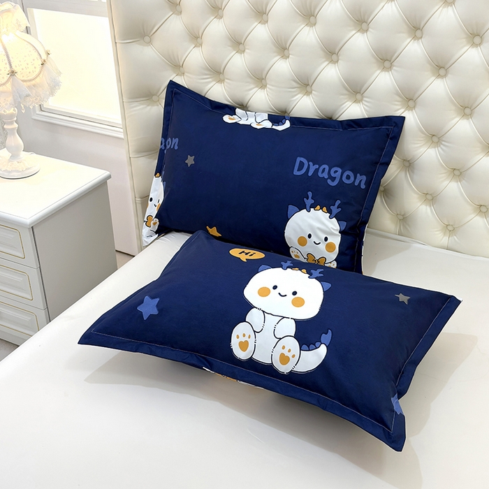 91家纺网 家纺一手货源 找家纺 茗婷家纺 2025新款防水隔尿被套可水洗机洗瘫痪老人宠物专用被套三四件套 小龙人