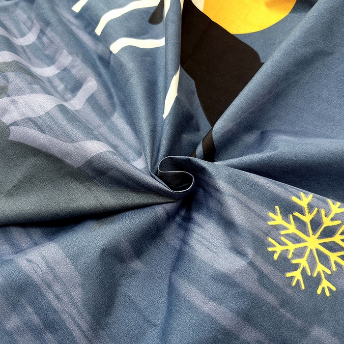 91家纺网 家纺一手货源 找家纺 茗婷家纺 2025新款防水隔尿被套可水洗机洗瘫痪老人宠物专用被套三四件套 月影麋鹿