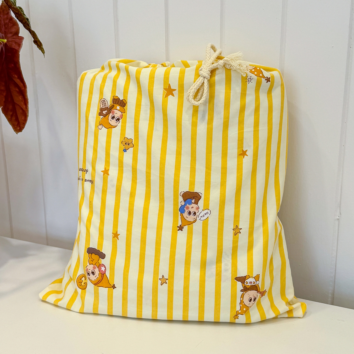 91家纺网 家纺一手货源 找家纺 （总）竹合家纺 2026新款春款A类古法水洗仿棉云感棉小布袋四件套