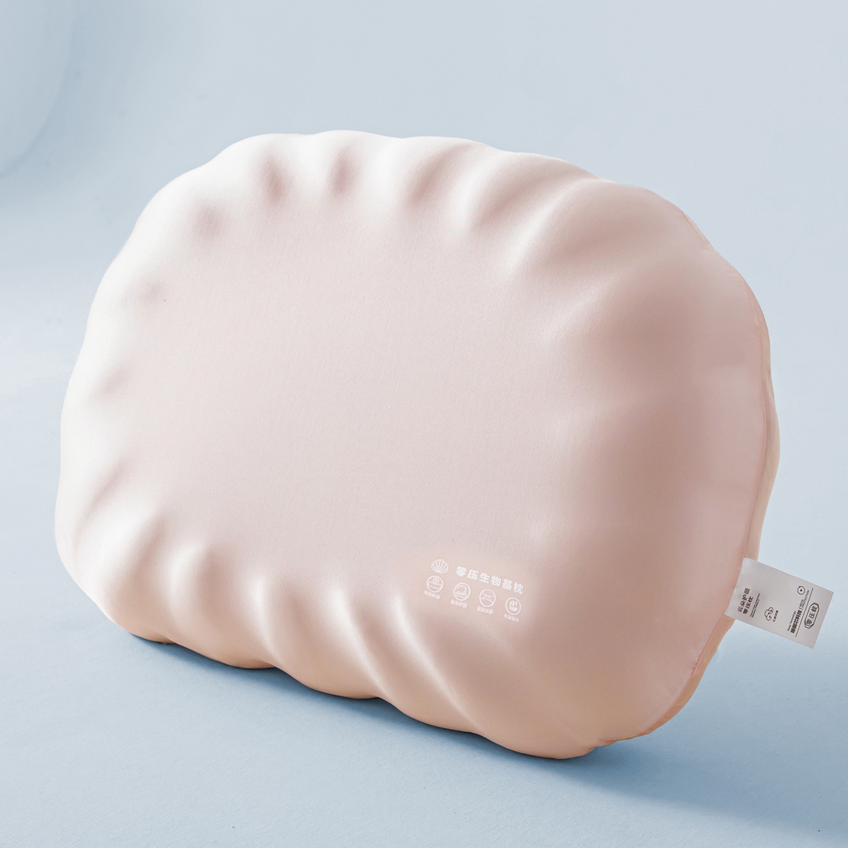 91家纺网 家纺一手货源 找家纺 枕星记忆枕 2026新款云朵护颈零压枕枕头枕芯 云朵护颈枕-粉色