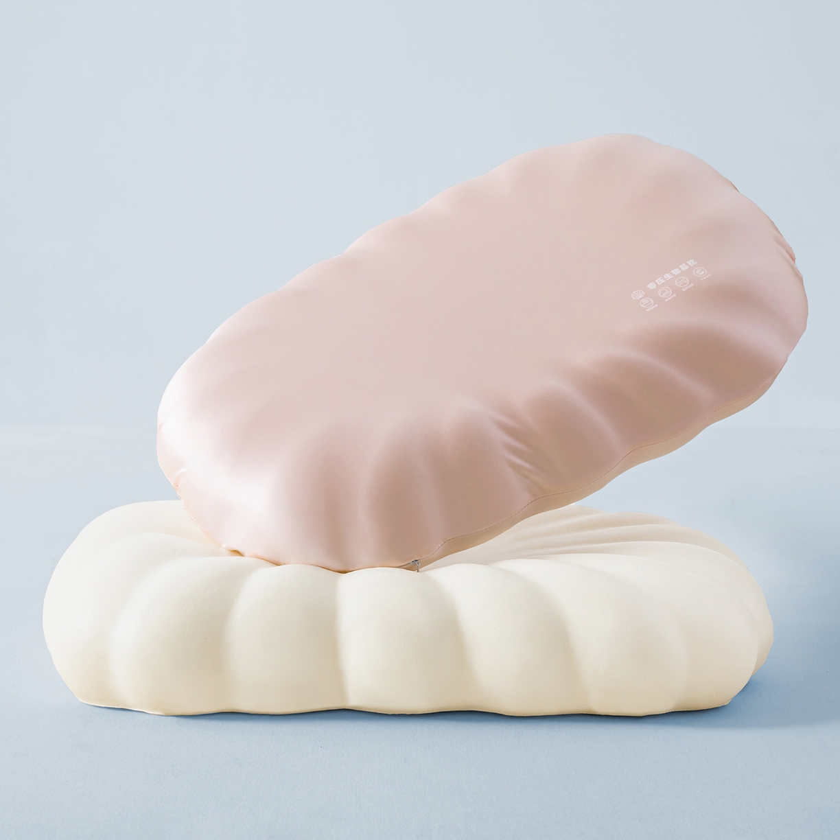 91家纺网 家纺一手货源 找家纺 枕星记忆枕 2026新款云朵护颈零压枕枕头枕芯 云朵护颈枕-粉色
