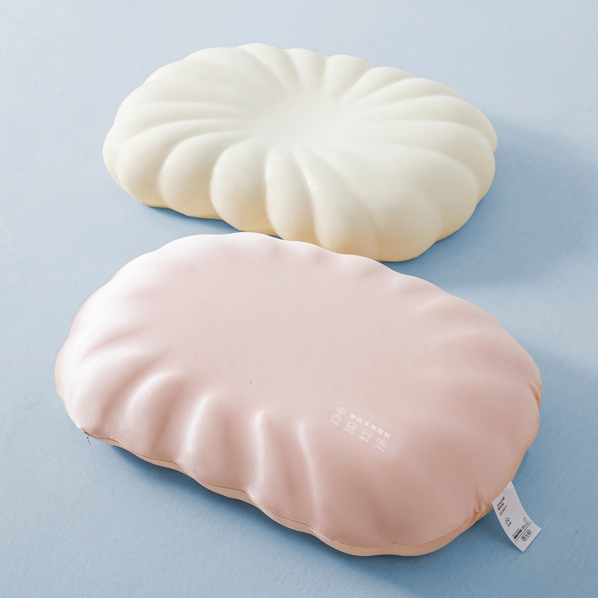 91家纺网 家纺一手货源 找家纺 枕星记忆枕 2026新款云朵护颈零压枕枕头枕芯 云朵护颈枕-粉色