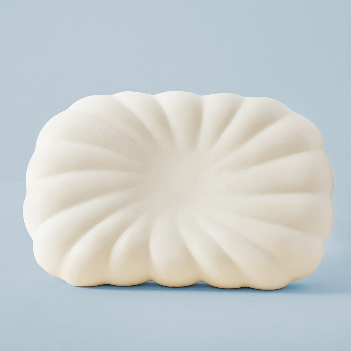 91家纺网 家纺一手货源 找家纺 枕星记忆枕 2026新款云朵护颈零压枕枕头枕芯 云朵护颈枕-蓝色