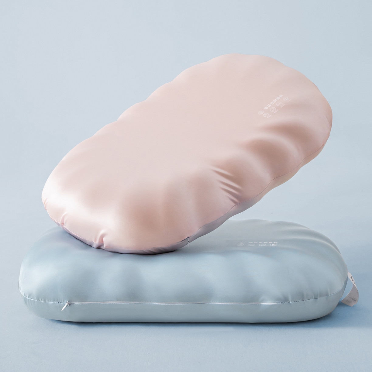 91家纺网 家纺一手货源 找家纺 枕星记忆枕 2026新款云朵护颈零压枕枕头枕芯 云朵护颈枕-蓝色