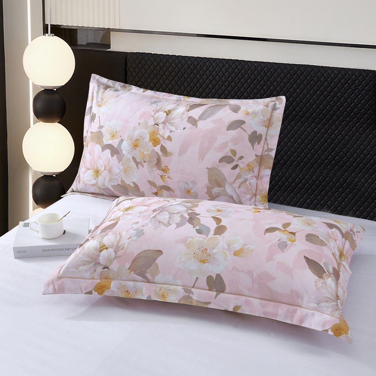 91家纺网 家纺一手货源 找家纺 （总）益利多 2025新款纯棉A类全棉枕套加厚磨毛印花两只装枕头套信封开口48x74/50x80