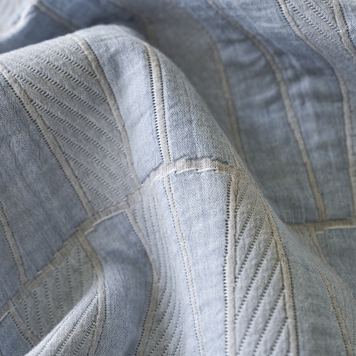 91家纺网 家纺一手货源 找家纺 棠薇家纺 2025新款提花绑带款枕巾棉纱布枕巾夹棉枕头巾 古典风情