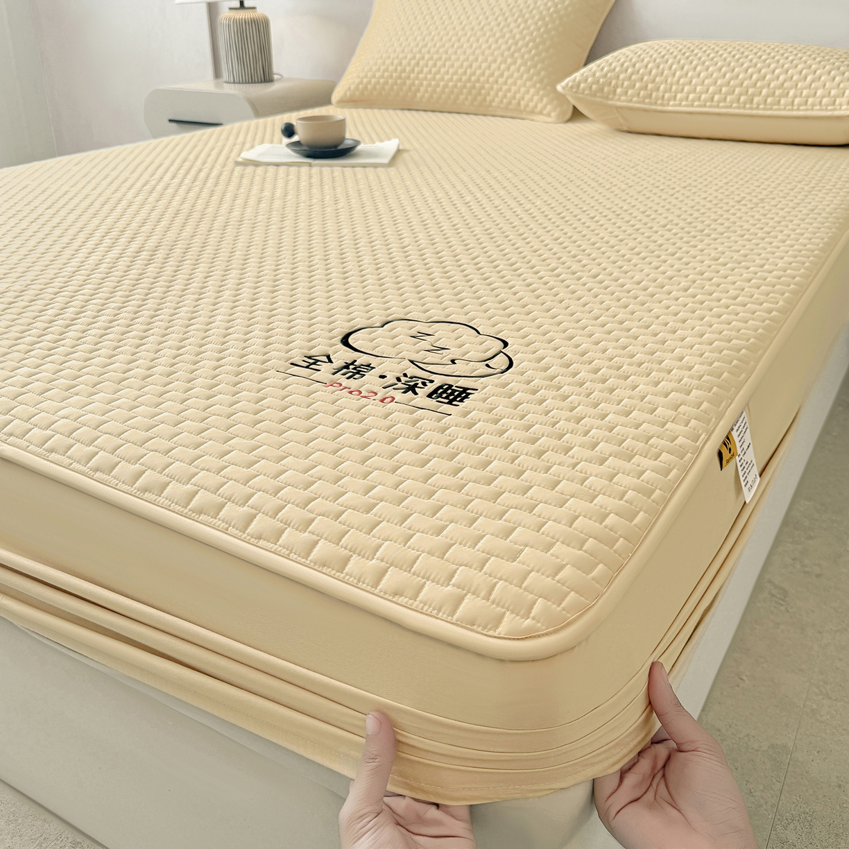 居眠 2025新款莱尔-100%全棉棉花床笠 莱尔-卡