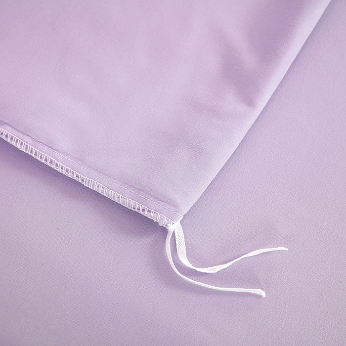 91家纺网 家纺一手货源 找家纺 天之悦家纺 2025新款水洗棉刺绣四件套-花颜 花颜-紫