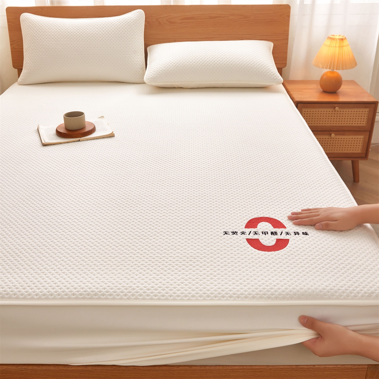 91家纺网 家纺一手货源 找家纺 （总）居眠 2025新款安睡-防水棉花床笠