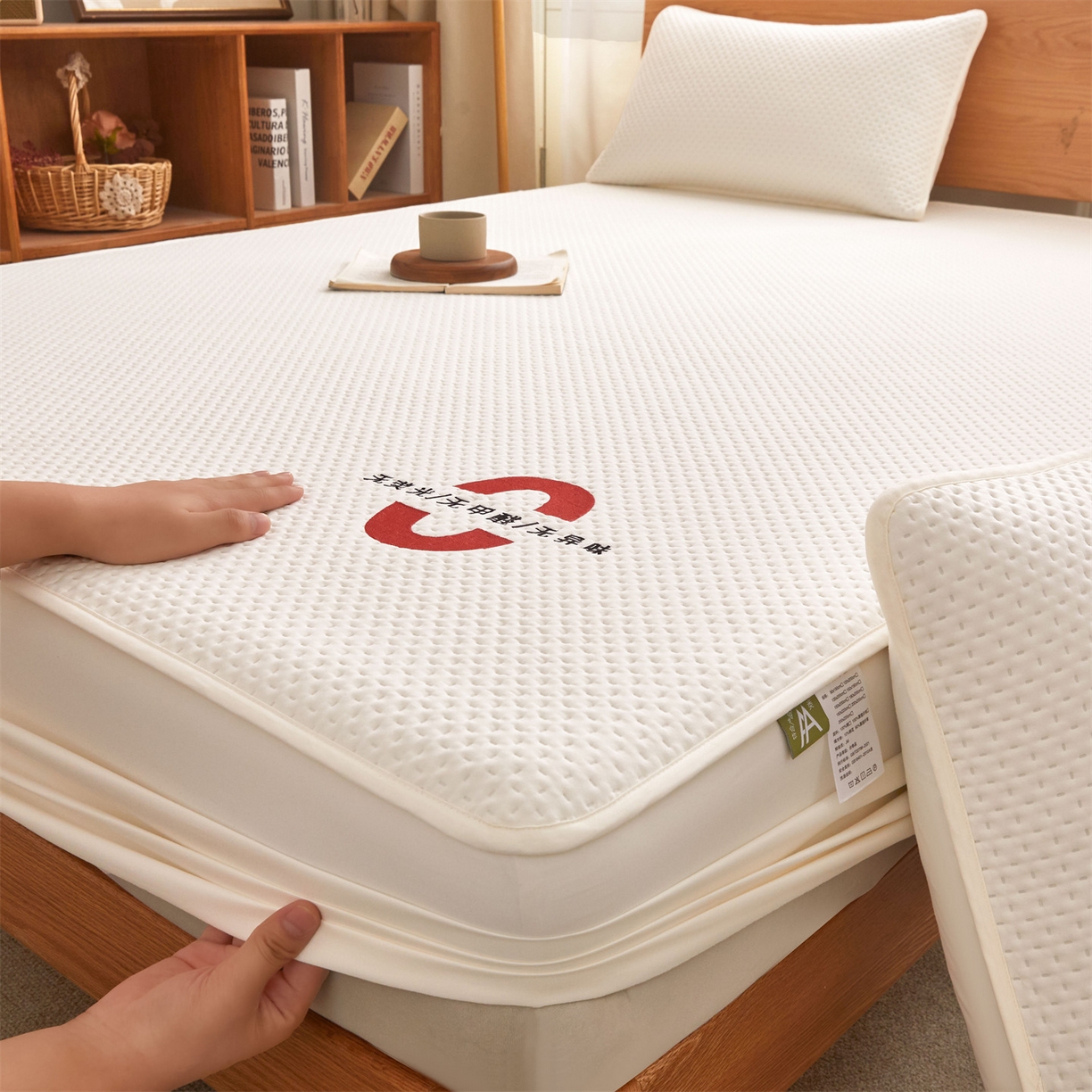 91家纺网 家纺一手货源 找家纺 （总）居眠 2025新款安睡-防水棉花床笠