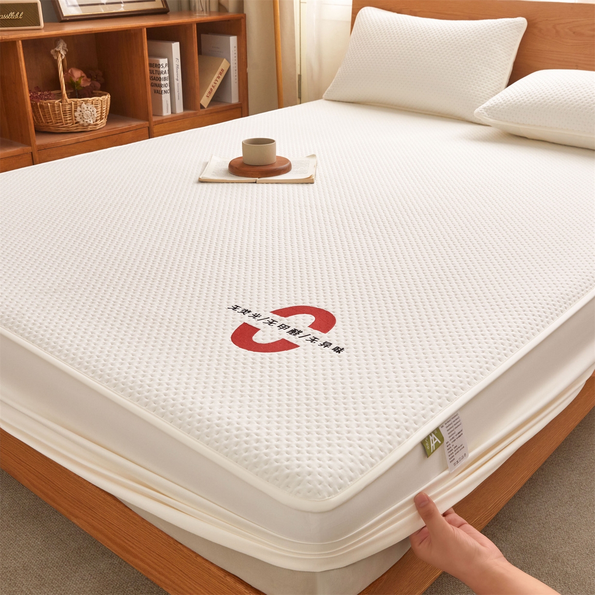 91家纺网 家纺一手货源 找家纺 （总）居眠 2025新款安睡-防水棉花床笠