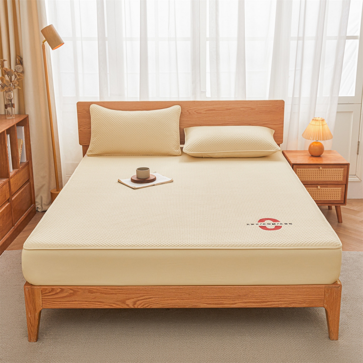 91家纺网 家纺一手货源 找家纺 居眠 2025新款安睡-防水棉花床笠 安睡-卡