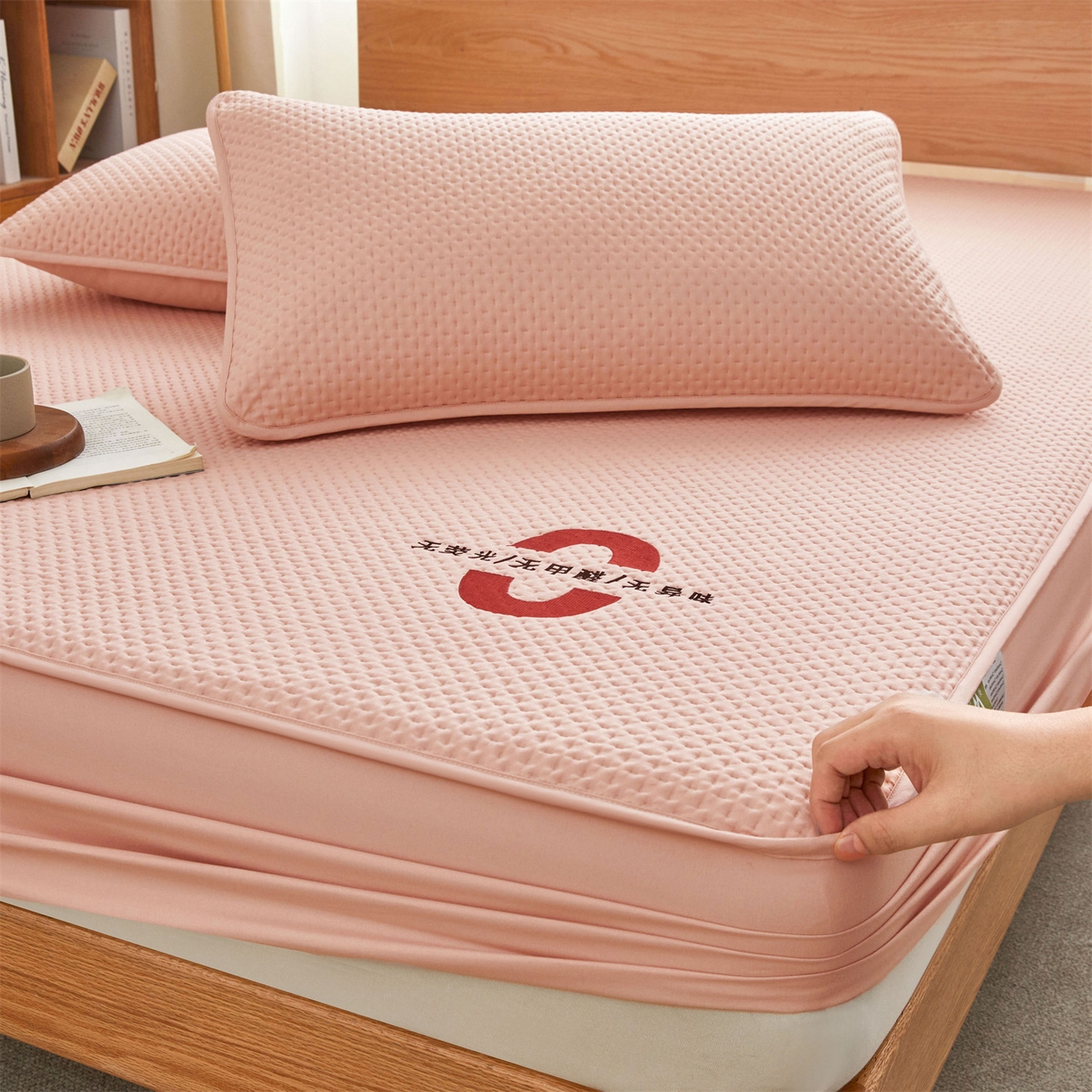 91家纺网 家纺一手货源 找家纺 （总）居眠 2025新款安睡-防水棉花床笠