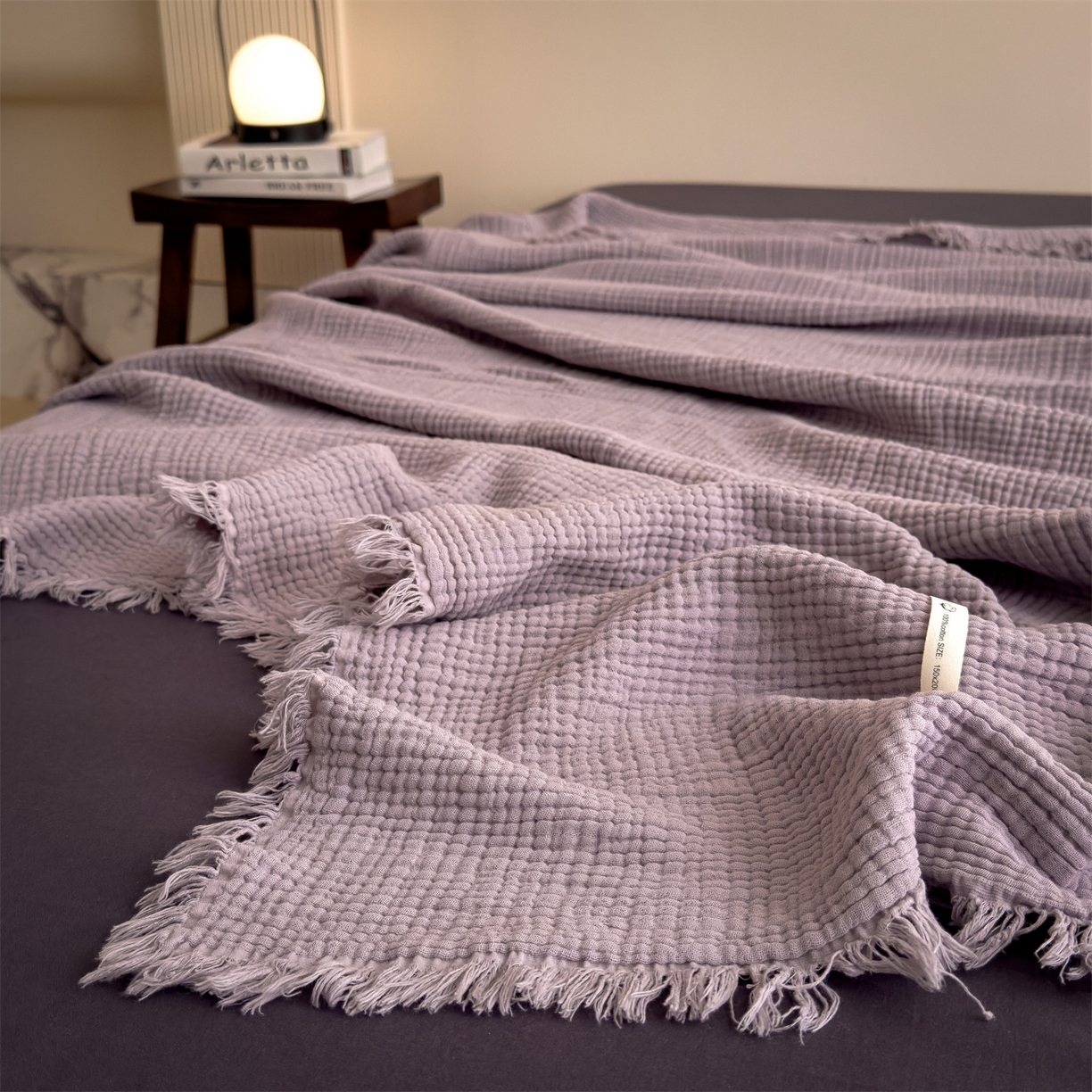 91家纺网 家纺一手货源 找家纺 （总）兄弟坊 2026新款美拉德全棉夏被纱布毯空调毯飞机毯