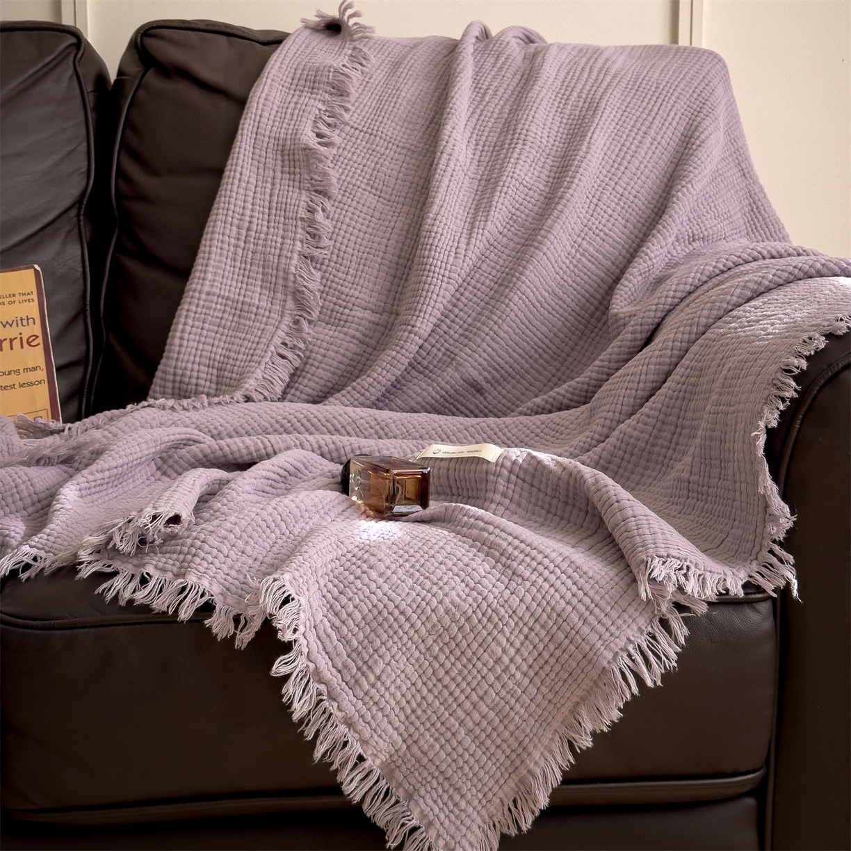 91家纺网 家纺一手货源 找家纺 （总）兄弟坊 2026新款美拉德全棉夏被纱布毯空调毯飞机毯