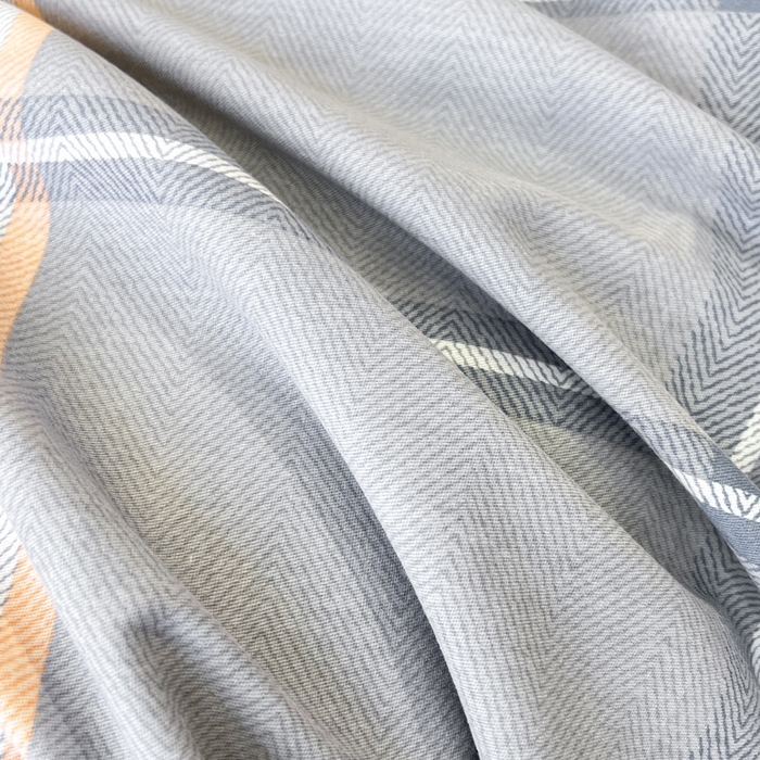 91家纺网 家纺一手货源 找家纺 凌鼎 2025新款喷气加厚磨毛四件套系列1 法兰克灰