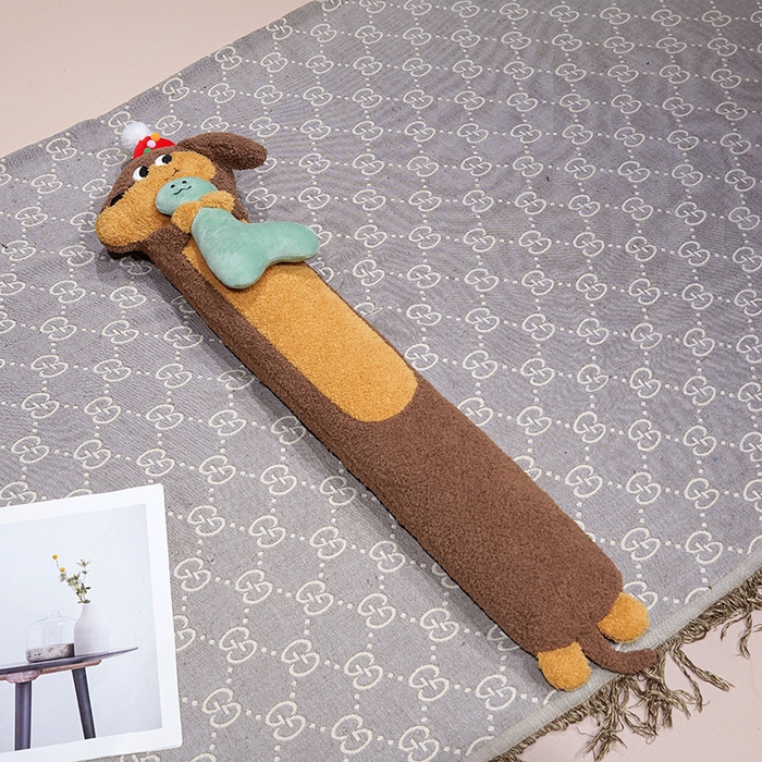 91家纺网 家纺一手货源 找家纺 （总）仟亿莱 2025新款抱娃腊肠狗注水长条热水袋