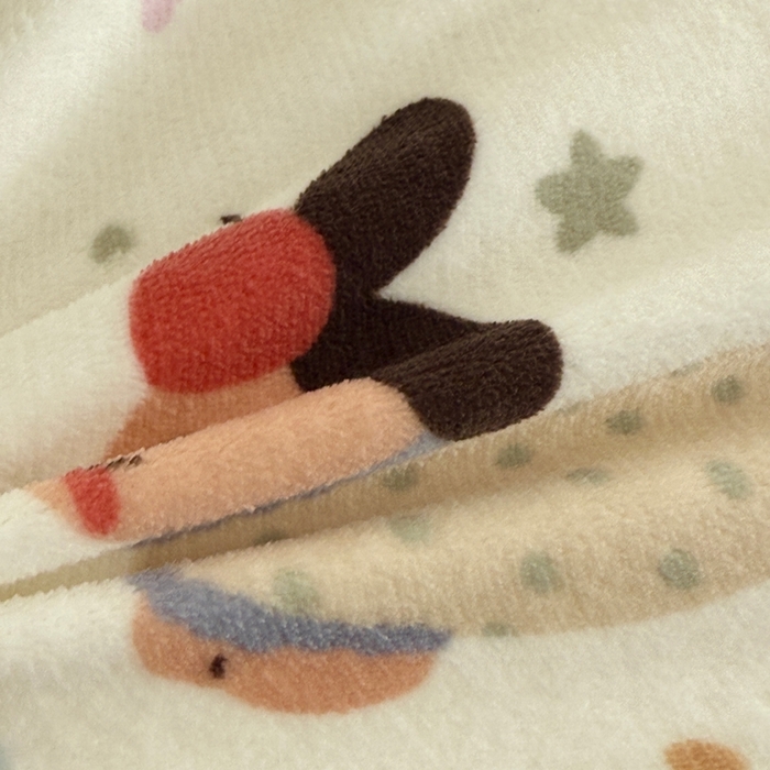 91家纺网 家纺一手货源 找家纺 于果 2025新款牛奶绒印花四件套 童趣星海