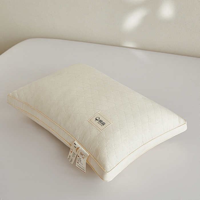 质先生枕皮 2025新款棉麻枕枕皮 棉麻枕皮-白色