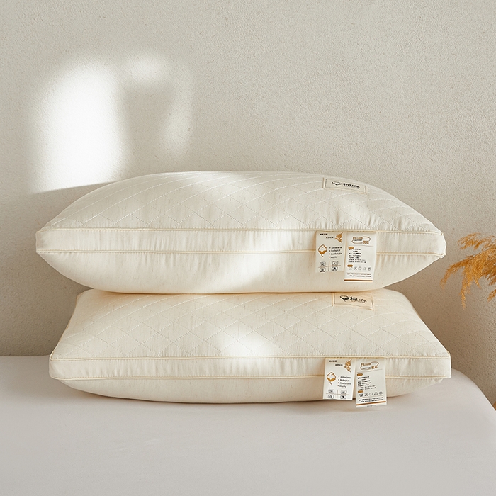 91家纺网 家纺一手货源 找家纺 质先生枕皮 2025新款棉麻枕枕皮 棉麻枕皮-白色