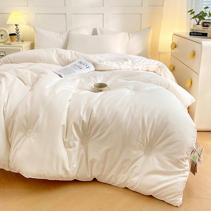 91家纺网 家纺一手货源 找家纺 （总）VIP被业 2025新款60S立体全棉大豆被子被芯