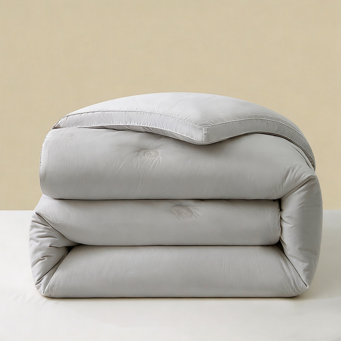 VIP被业 2025新款60S立体全棉大豆被子被芯 灰色