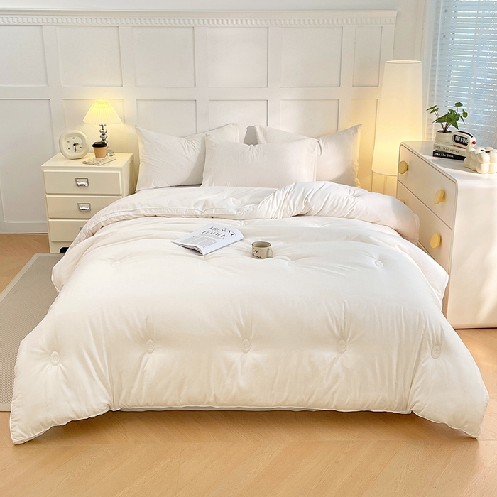 91家纺网 家纺一手货源 找家纺 （总）VIP被业 2025新款60S立体全棉大豆被子被芯