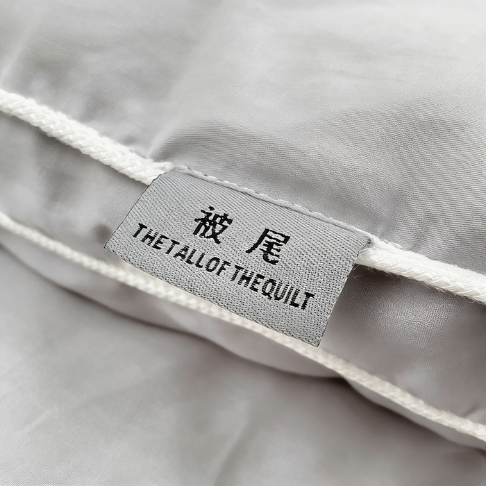 91家纺网 家纺一手货源 找家纺 VIP被业 2025新款60S立体全棉大豆被子被芯 灰色