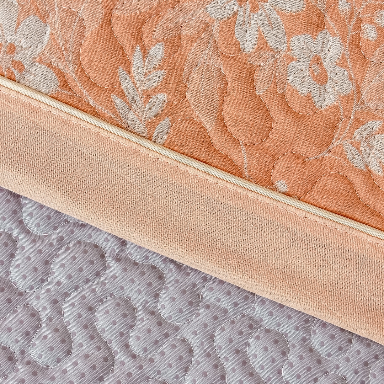 91家纺网 家纺一手货源 找家纺 手艺人家纺 2025新款双层纱夹棉防滑炕盖 榻榻米床盖 炕单床盖 A35