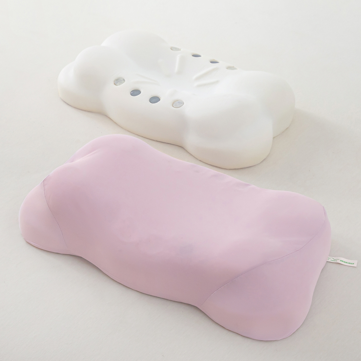 91家纺网 家纺一手货源 找家纺 枕星记忆枕 2025新款记忆棉大云朵磁石枕枕头枕芯 大云朵磁石枕-粉色